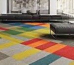 Alfombras, modulares, pisos para oficina